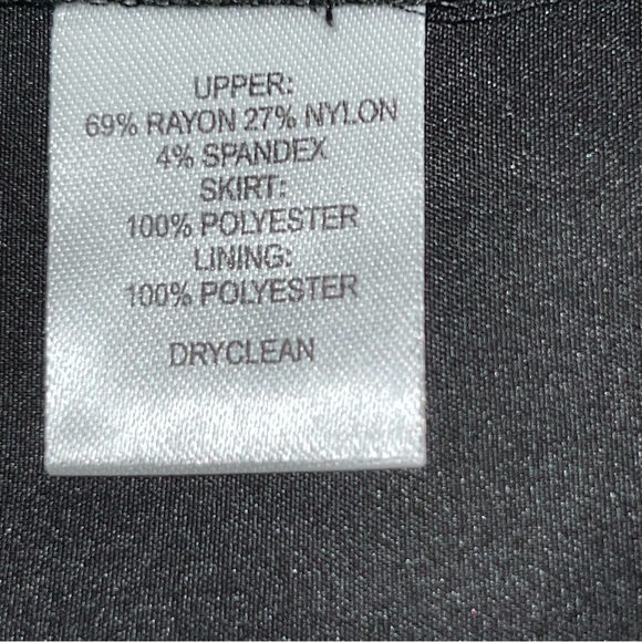 LOFT Black and Purple Mini Dress - Picture 10 of 16